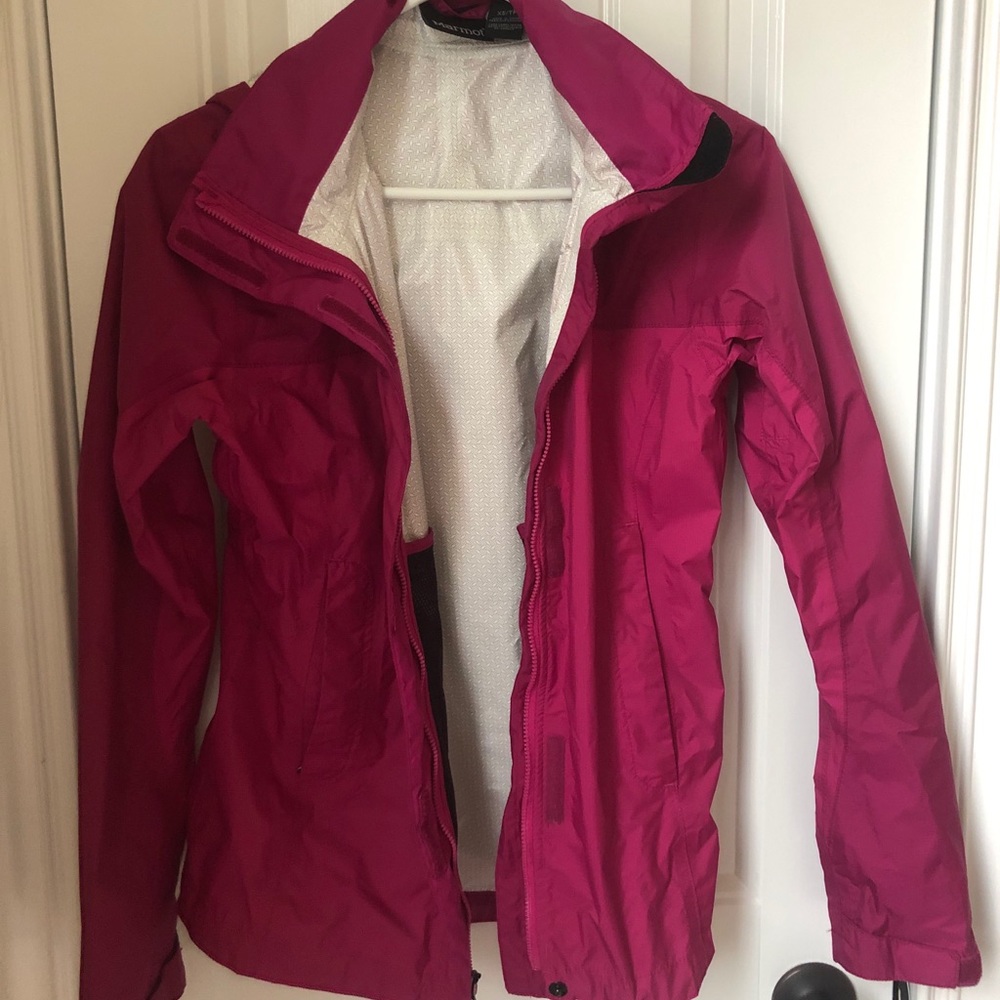 Lightweight Marmot rain jacket - size XS